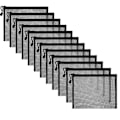 Miniatyrbillede 1 af 5: 12 stk. Mesh Poser Sort Pose Makeup Tasker Kosmetik Rejse Penalhus