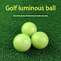 Miniatyrbillede 6 af 8: 4 stk. Fluorescerende bolde til natsportsgrene, der lyser i mørket, lyse bolde uden LED-lys indeni