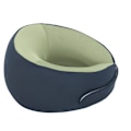 Miniatyrbild 6 av 8: Sladdlös nackmassager med hög elasticitet minnesskum bärbar Shiatsu nackmassager med värmefunktion blå