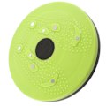 Pikkukuva 3 / 8: Waist Twisting Disc Manget hoikentava hieronta Waist Twister fitness kotitoimistoon Vihreä