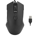 Miniatyrbillede 1 af 8: AJAZZ kablet mus USB RGB stationær bærbar gaming justerbar DPI computer tilbehør AJ52AJ52 Athletic Black