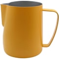 Miniatyrbilde 2 av 4: Melkekanne i rustfritt stål, dampkanne, egnet for kaffe, latte og melkeskumming 600ml Gul