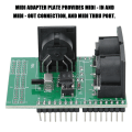 Miniatyrbilde 7 av 8: MIDI Shield Breakout Board for Arduino Digital R3 AVI PIC Interface Adapter