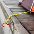 Pikkukuva 3 / 4: Kestävä Bungee Cord 6 -pakkaus - Ihanteellinen retkeilyyn ja ulkoiluun - Moniväriset matkatavarahihnat 3 pituudessa