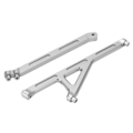 Pikkukuva 2 / 8: Etu- ja takarungon tuki alumiinista LOSI Lasernut U4 1/10 RC-autoon