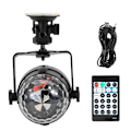 Miniatyrbilde 1 av 8: Mini DJ Club Disco KTV Festbar RGB MultiColor LED Lampe Ball Projektor Scenelys