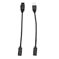 Pikkukuva 6 / 8: 2 kpl USB C Keystone Jack Cable USB3.1 TYYPPI C naaras-naaras jatkosovitin seinälevyn liittimien kaapelille
