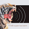 Miniatyrbild 4 av 5: Cykelalarm, Stöldskydd för Motorcykel Motorfordon med Fjärrkontroll, 113 DB Super Hög (2-pack)