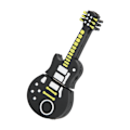 Miniatyrbillede 4 af 8: Flash Disk Bærbar Tegneserie Guitarformet USB Thumb Memory Stick til Information Storage Data Transmission Gave (128GB)