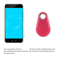 Pikkukuva 5 / 8: Mini Bluetooth Tracker Bag Lompakkoavain Pet Anti kadonnut Smart Finder Locator Hälytin punainen red