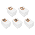 Miniatyrbilde 3 av 8: 5 stk. støvsuger støvpose feie robot støvoppsamlingspose for Dreame Bot Z10 Pro L10 Plus