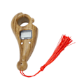 Miniatyrbild 8 av 8: Digital pärlorräknare med tofs LCD Lågbrus slagtålig Digital Buddha pärlorräknare för meditation Fingerrörelser Persikaträ