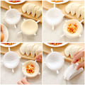 Miniatyrbillede 3 af 5: Perfekt Dumpling Maker Sæt - 5 Pak Dumpling Værktøjer med Flere Størrelser, Ideel til Tærter og Dejpresse - 5,5/7,5/9,5/12/15,5cm