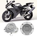 Miniatyrbillede 8 af 8: Tændingsswitch brændstof gasdæksel sædelås nøglesæt passer til Yamaha YZF R6/ YZF R1/ FZ6/ FZ09/ FZ6R