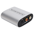 Miniatyrbilde 4 av 8: Lyddekoder ARC Exrtractor Converter Digital High Definition Multimedia Interface Sølv