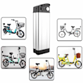 Miniatyrbillede 8 af 8: Elektrisk cykel lithium batteri Shell opbevaringsboks