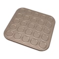 Miniatyrbillede 5 af 8: Muffin Top Pan Macaron Bageplade Pan Muffin Bakke Bageform Kulstofstål Bageplade til Ovnbagning Guld 25 Hul