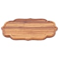 Miniatyrbillede 1 af 8: Bambus tebakke tebord serveringsplade japansk stil service med beskyttelsespudeS 19,8x13,7x1,8cm