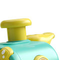 Miniatyrbillede 7 af 8: Inertitog med tryk på ansigtsskift med fløjte Tegneserie Crash Resistant Interaction Legetøjstog Model Type 1
