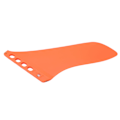 Miniatyrbillede 2 af 8: Surfboard Single Fin PVC Surf Tail Fin Special Shaped Balanced Rudder Orange til vandsport
