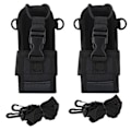 Miniatyrbilde 1 av 8: 2 STK MSC 20D Universal nylon justerbar bred skulderstropp Walkie talkie beskyttelsesdeksel