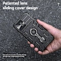 Miniatyrbillede 4 af 5: Nillkin Camshield Armor Pro Telefoncover til iPhone 14 Pro - Anti-Drop Cover med Støttefod Sort