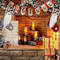 Miniatyrbillede 4 af 5: 2 pakker 3D Julemand Svensk Nisse Julestrømper, 45 cm Personlig Plys Julestrømpe