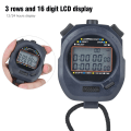 Miniatyrbillede 7 af 8: PC3830A ABS Sports Running Stopur Elektronisk Track and Field Countdown Stopur0.01