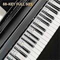 Miniatyrbilde 3 av 4: 88 Tangenter Gjenbrukbare Piano Keyboard Notelapper Piano Noter Guide Klistremerker