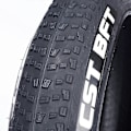 Miniatyrbillede 2 af 4: Tsir Cst 20x4.0 24x4.0 20/24 Tommer Elektrisk Snescooter Strandcykeldæk Anti-slip Fedt Dæk Cykel Del-I-I 20x4.0