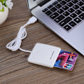 Miniatyrbild 3 av 8: Vit Bärbar USB Full Speed ​​Smart Chip Reader IC Mobile Bank Kreditkortsläsare