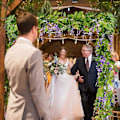 Miniatyrbilde 4 av 5: 4 stk. 2 meter/stk. Kunstig filigran Wisteria Wire Hengende Blomster