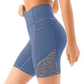 Miniatyrbilde 4 av 5: Høytaljede Mesh Biker Shorts XL Blå