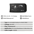 Miniatyrbillede 2 af 5: Vandtæt LED Display Connector 810 til elcykelcykling