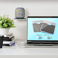 Miniatyrbild 5 av 5: Akrylväggmonterad högtalarstativ för Bluetooth-högtalare (2-pack)