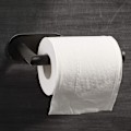 Miniatyrbillede 4 af 5: Selvklæbende Toiletpapirholder, Standløs Toiletpapirholder til Badeværelse og Køkken (Mat Sort)