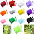 Miniatyrbillede 1 af 4: Grapefrugt Organza Pose med Snøre - 100 stk. Beskyttelsespose til Klaser 30x20cm/15x20cm/10x15cm Lilla 20x30cm