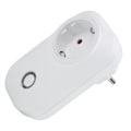 Miniatyrbillede 5 af 8: WiFi Smart Socket Mobiltelefon APP Fjernbetjening Timerudtag til hjemmet 90-250VEU stik