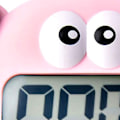 Miniatyrbillede 5 af 5: Dyretimer Student Magnetisk Digital 100 Minutters Tidsindstillet Nedtællingstimer Med Batteri til Køkken Peggy Pig