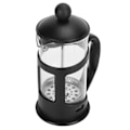 Miniatyrbild 7 av 8: Kaffe- och tekanna i borosilikatglas med hög temperaturbeständighet, 350 ml, svart