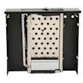 Miniatyrbilde 4 av 8: 2,5 tommers HDD monteringsbrakett i rustfritt stål ABS 6 Gbps høyhastighetsstøtte SATA I/II intern HDD mobil rack bur