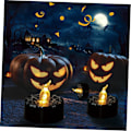 Pikkukuva 3 / 5: Halloween-juhlan hämähäkinseitikkö LED-koristekynttilälamppu - Musta kodin sisustus