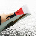Miniatyrbilde 2 av 5: Isskrape for bil, Vindusvisker for bil, Glasskrape for bil, Snøskraper for bilvindu, Snøspade Avisingsverktøy 3 stk