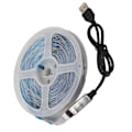 Miniatyrbillede 4 af 8: LED RGB-stribe lys 5V knapkontrol tape lys farveskiftende USB-drevet stribe lys til soveværelse 15m / 49,2ft
