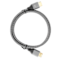 Miniatyrbillede 7 af 8: F0401&#8209;1 HDMI 8K@60Hz HDMI-tilslutningskabel 3,3ft lang længde Anti&#8209;EMI til TV-computer