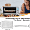 Miniatyrbilde 3 av 5: Airfryer-kurv for Smart Oven Air Fryer Pro Mesh-kurver