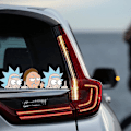 Pikkukuva 2 / 5: Anime-tarrasetti - Vedenpitävät vinyylimerkit autoon, pyörään, kannettavaan tietokoneeseen, ikkunaan