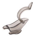 Miniatyrbillede 8 af 8: 5 stk Manuel citronsaftpresser Swan Style Transparent Akryl Sikker Holdbar Citronskivepresser til køkken Cafe Bar
