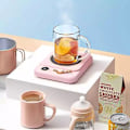 Miniatyrbilde 3 av 5: Kaffekoppvarmer med temperaturkontroll, automatisk avstenging og timer - Smart skrivebordsunderlag holder drikkevarer varme og friske
