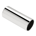 Miniatyrbillede 8 af 8: 2 stk Guitar Slide 6cm Rustfrit Stål og Glas Tone Bar Sæt Instrument Tilbehør